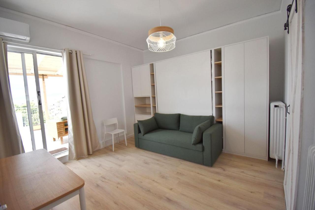 Penthouse Nea Smirni Lägenhet Aten Exteriör bild