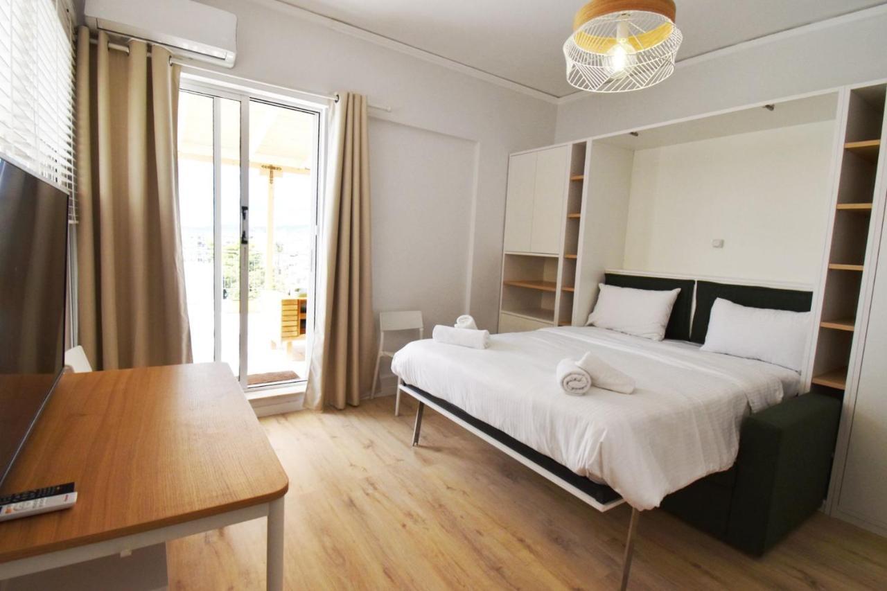 Penthouse Nea Smirni Lägenhet Aten Exteriör bild